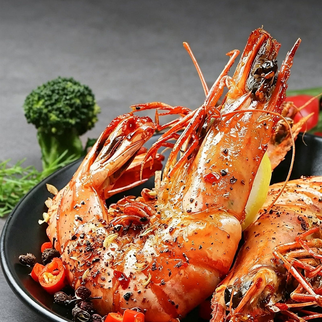Frozen Giant Black Tiger Prawns
